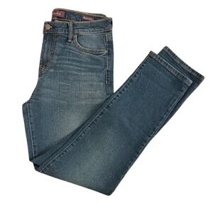 Gloria Vanderbilt Womens Size 4 Boyfriend Jeans Medium Wash Denim Stretch